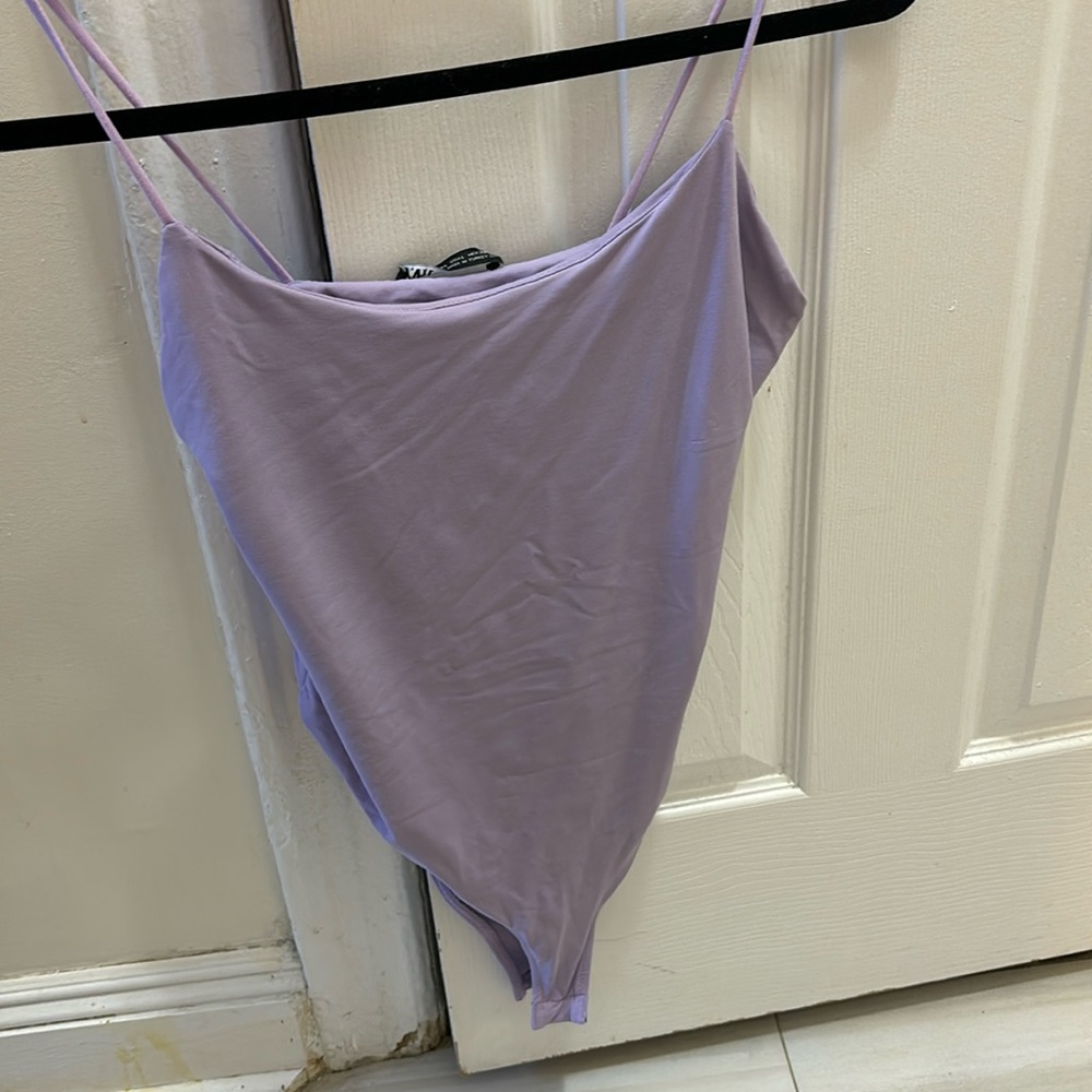 Zara Purple bodysuit